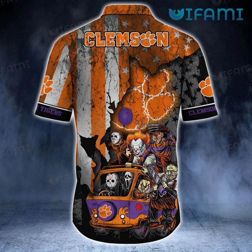 Clemson Tigers Mickey Mouse Hawaiian Shirt - Great Gift For Fans