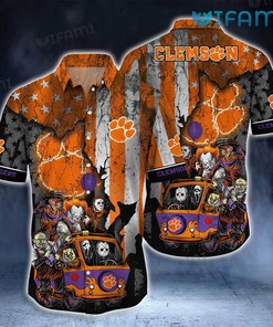 Clemson Tigers Mickey Mouse Hawaiian Shirt - Great Gift For Fans