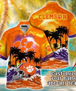 Clemson Tigers NCAA Best Hawaiian Shirt Ever- Customize Any Team Any League