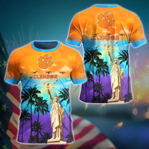 Clemson Tigers NCAA Flower Hawaii Shirt For Fans Ver 25