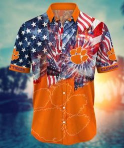 Clemson Tigers NCAA Flower Hawaii Shirt For Fans Ver 30