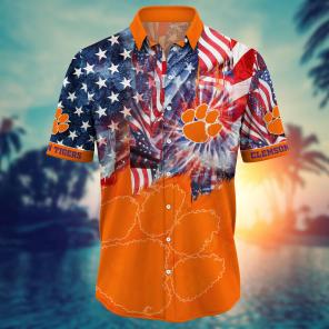 Clemson Tigers NCAA Flower Hawaii Shirt For Fans Ver 30