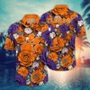 Clemson Tigers NCAA Flower Hawaii Shirt For Fans Ver 8