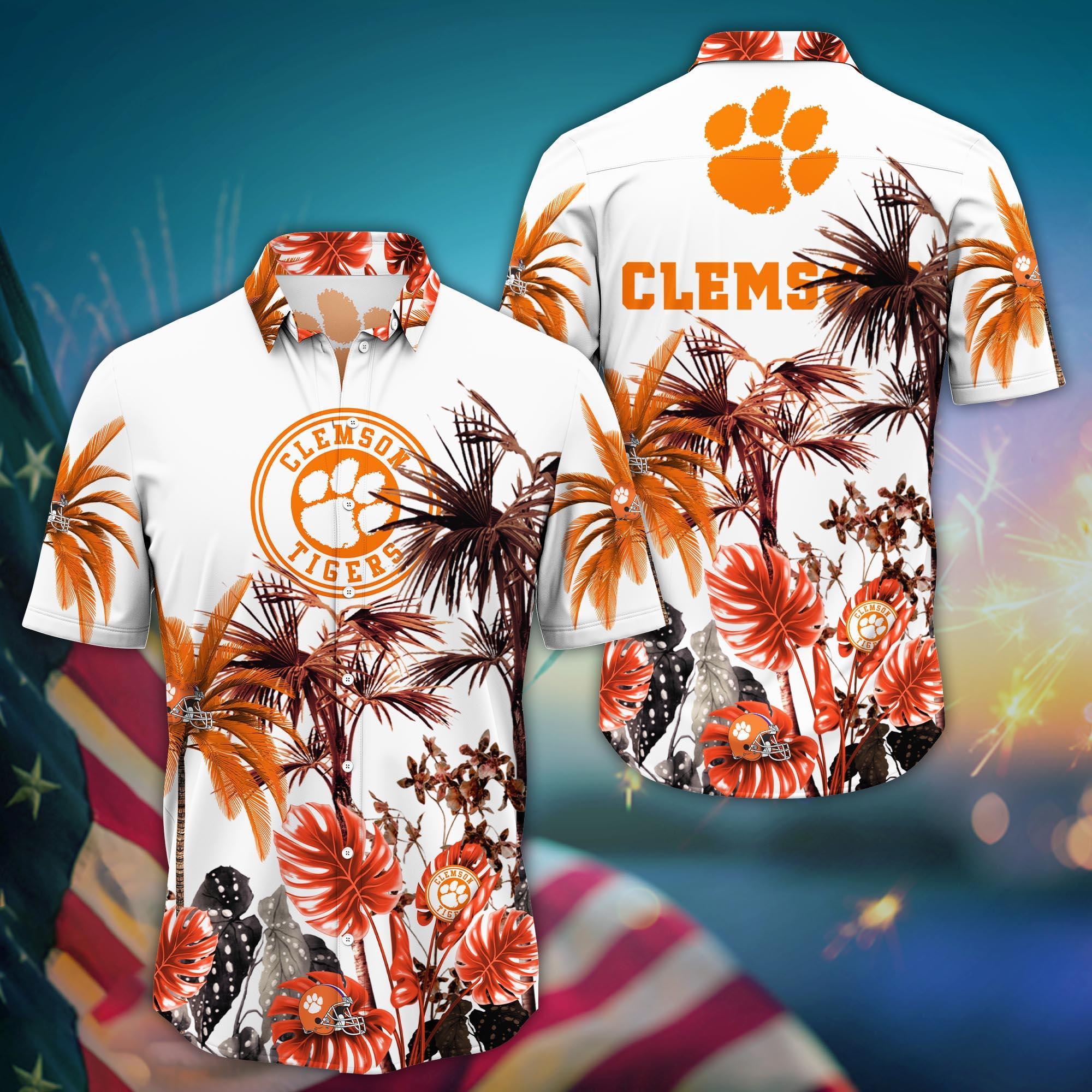 Clemson Tigers NCAA Hawaii Shirt For Fans Ver 1