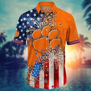 Clemson Tigers NCAA Hawaii Shirt Ver 3