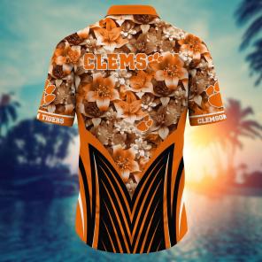 Clemson Tigers NCAA Hawaiian Shirt, Aloha Shirt Ver 1