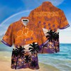 Clemson Tigers NCAA Palm Tree Pattern Hawaii Shirt For Sports Fans