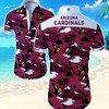 Coconut Tree Arizona Cardinals Hawaiian Shirt Perfect for Summer