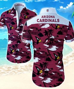 Coconut Tree Arizona Cardinals Hawaiian Shirt Perfect for Summer