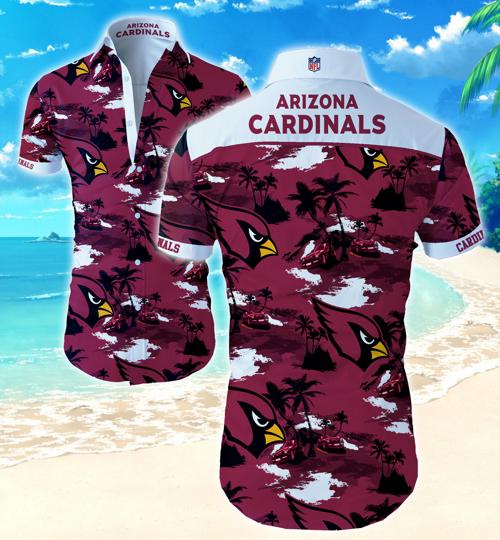 Coconut Tree Arizona Cardinals Hawaiian Shirt Perfect for Summer
