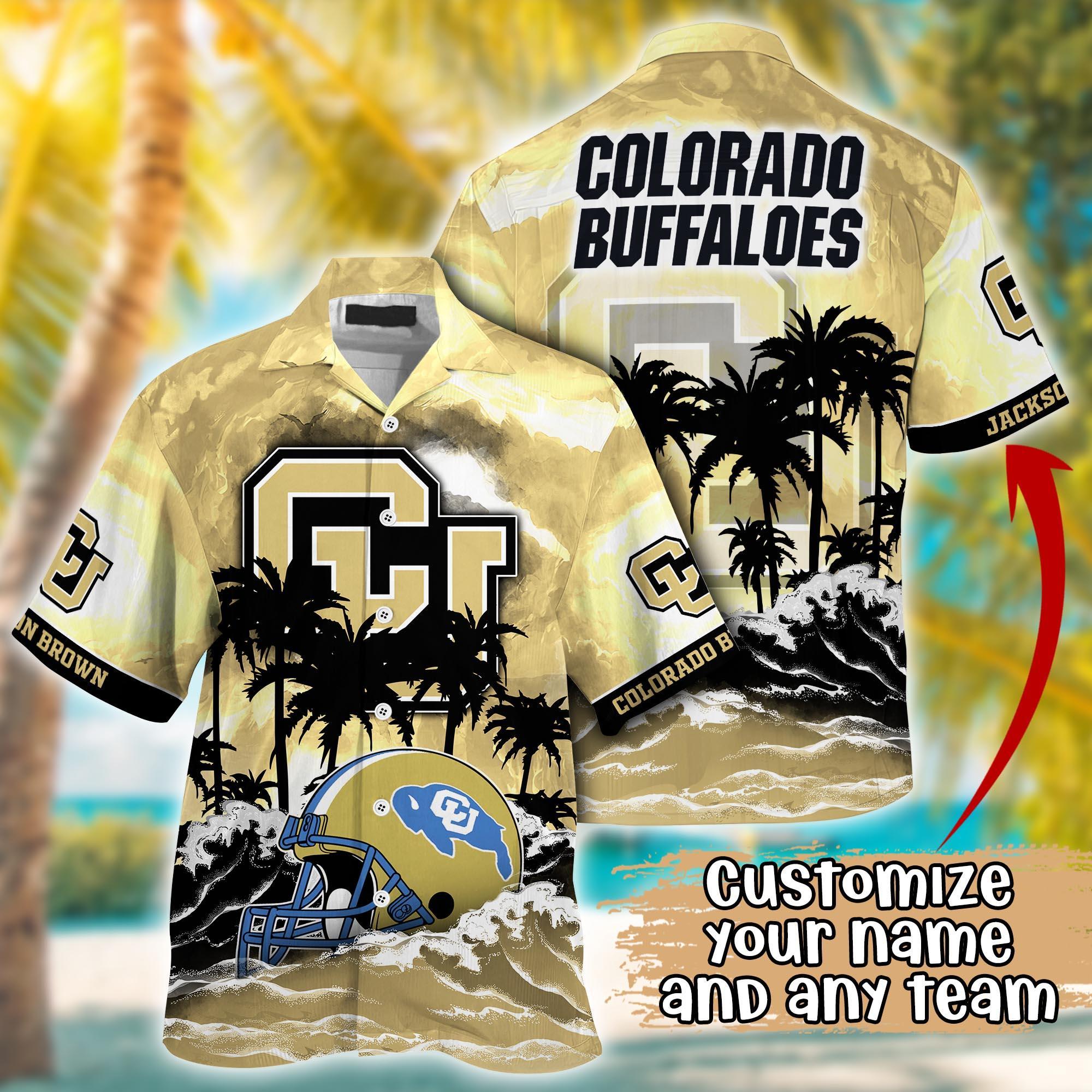 Colorado Buffaloes NCAA Best Hawaiian Shirt Ever- Customize Any Team Any League