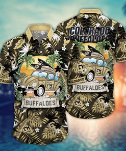 Colorado Buffaloes NCAA Flower Hawaii Shirt For Fans Ver 1