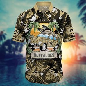 Colorado Buffaloes NCAA Flower Hawaii Shirt For Fans Ver 1