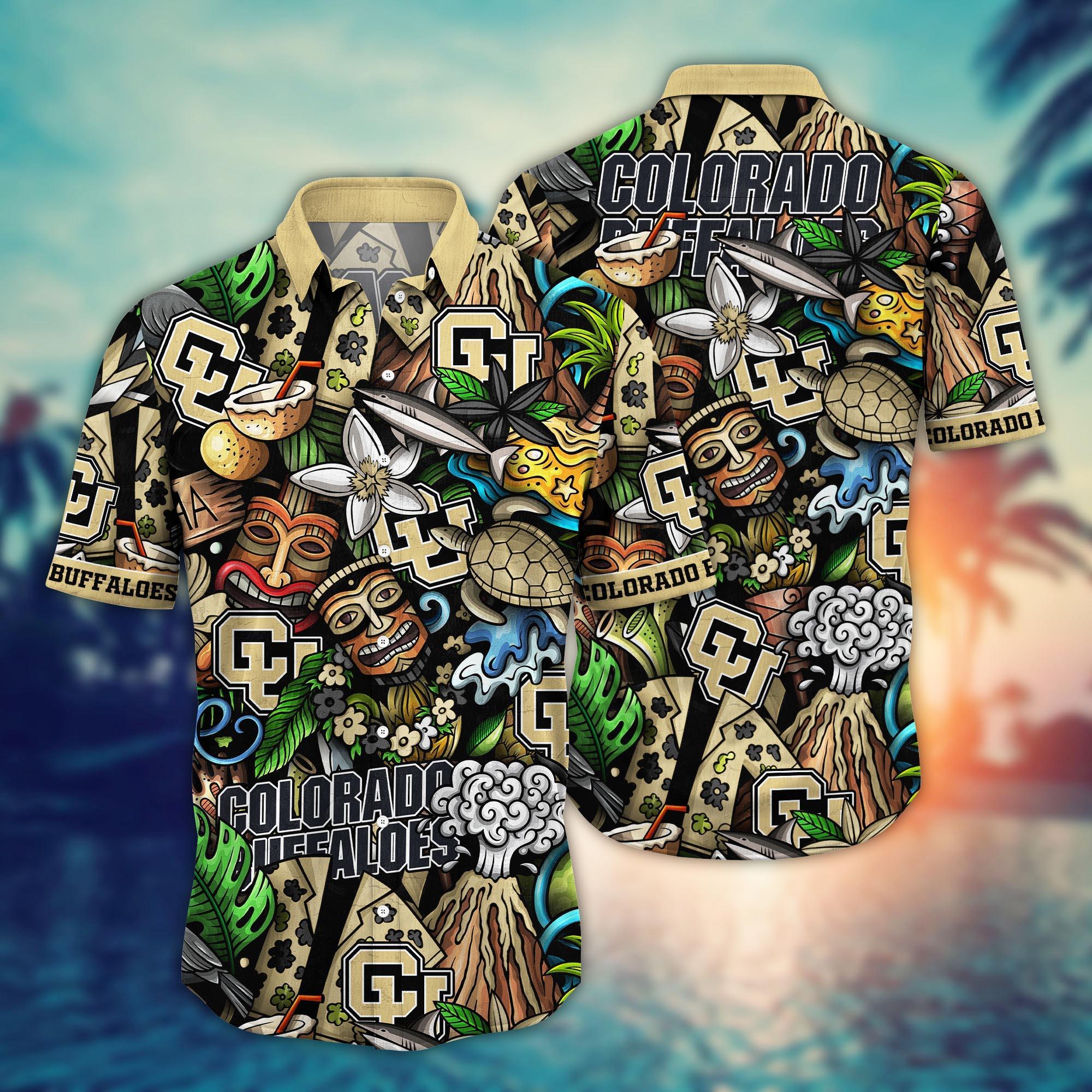 Colorado Buffaloes NCAA Flower Hawaii Shirt For Fans Ver 15