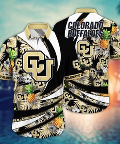 Colorado Buffaloes NCAA Flower Hawaii Shirt For Fans Ver 16