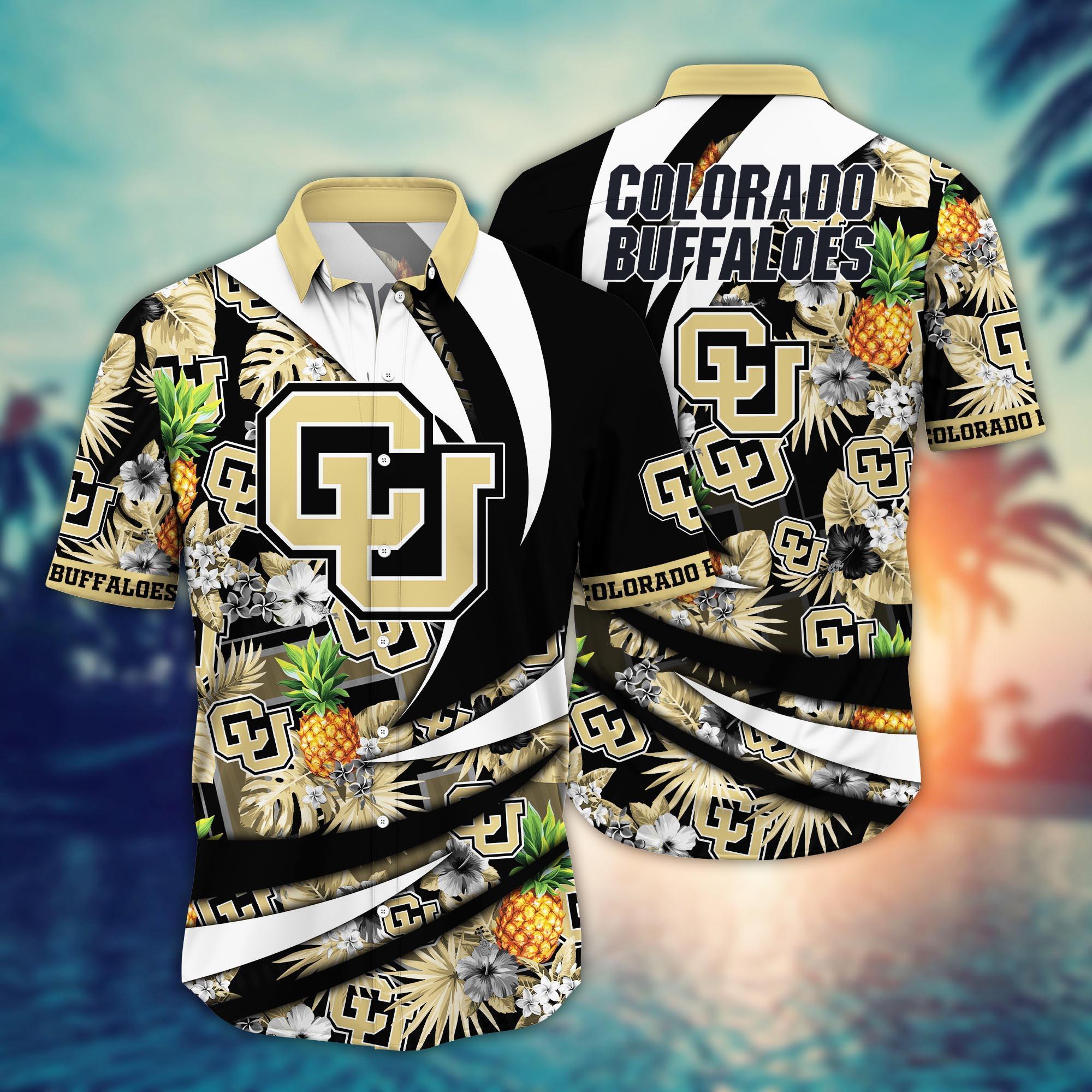 Colorado Buffaloes NCAA Flower Hawaii Shirt For Fans Ver 16