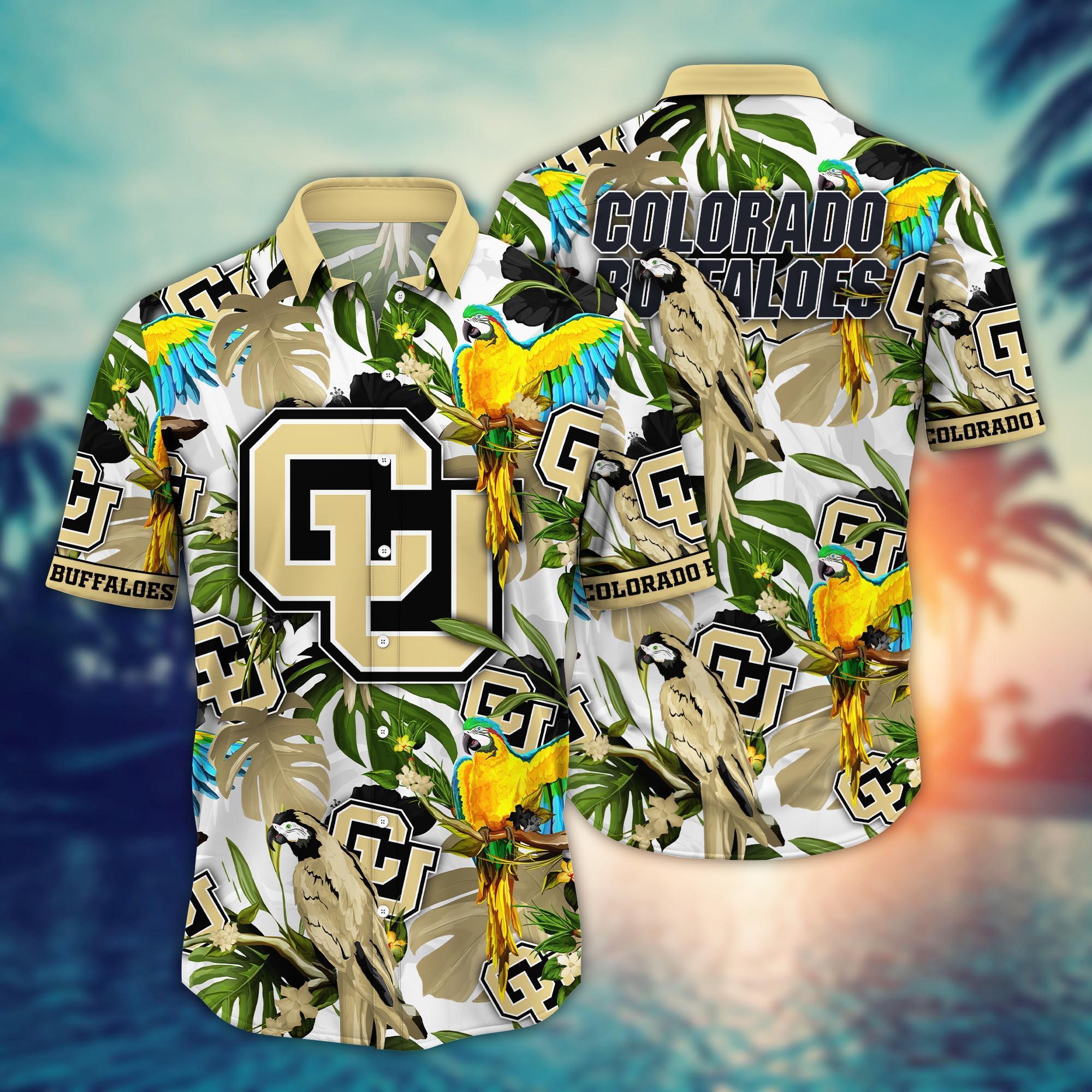 Colorado Buffaloes NCAA Flower Hawaii Shirt For Fans Ver 2