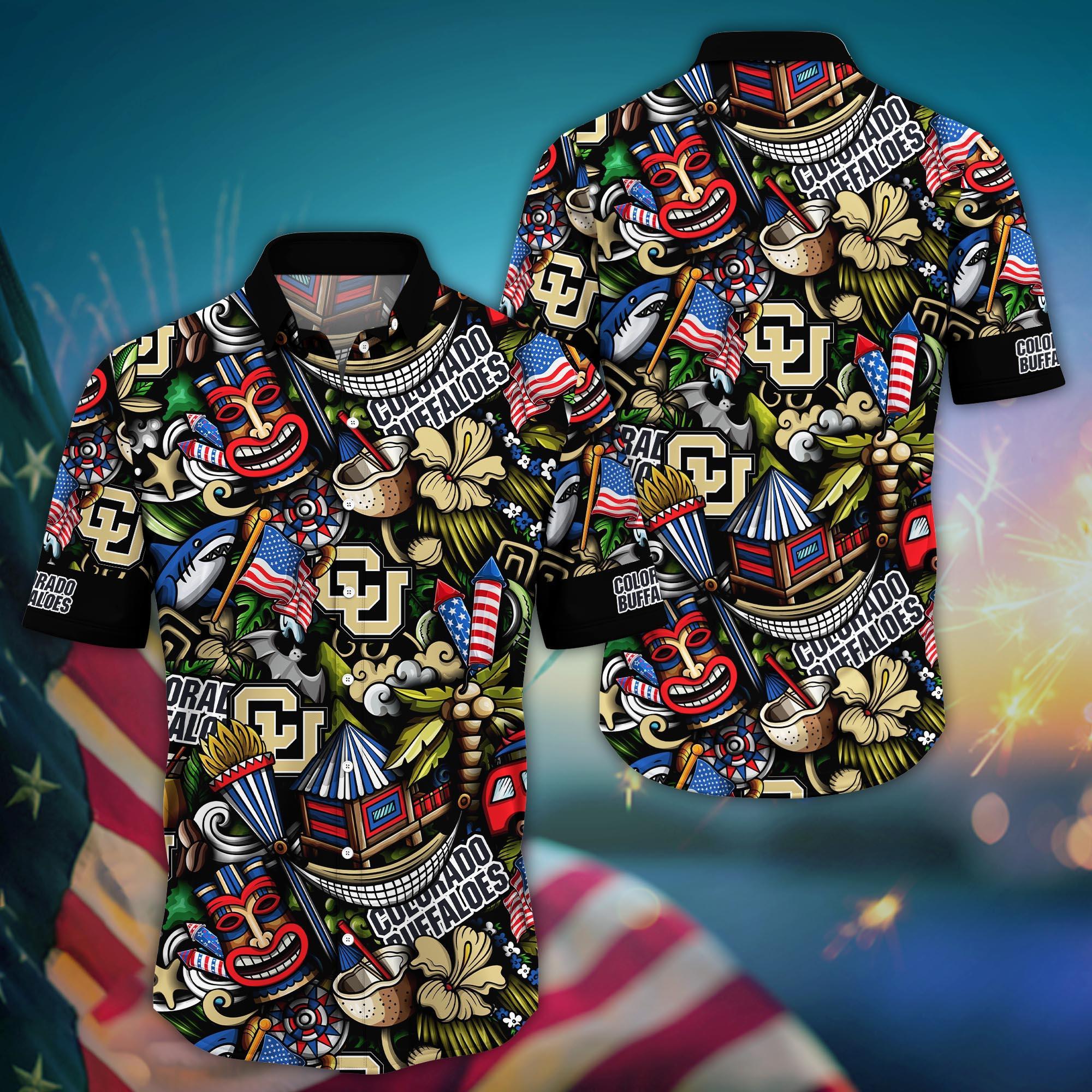 Colorado Buffaloes NCAA Flower Hawaii Shirt For Fans Ver 23