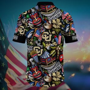 Colorado Buffaloes NCAA Flower Hawaii Shirt For Fans Ver 23