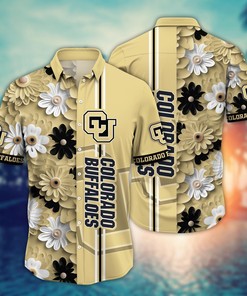 Colorado Buffaloes NCAA Flower Hawaii Shirt For Fans Ver 25