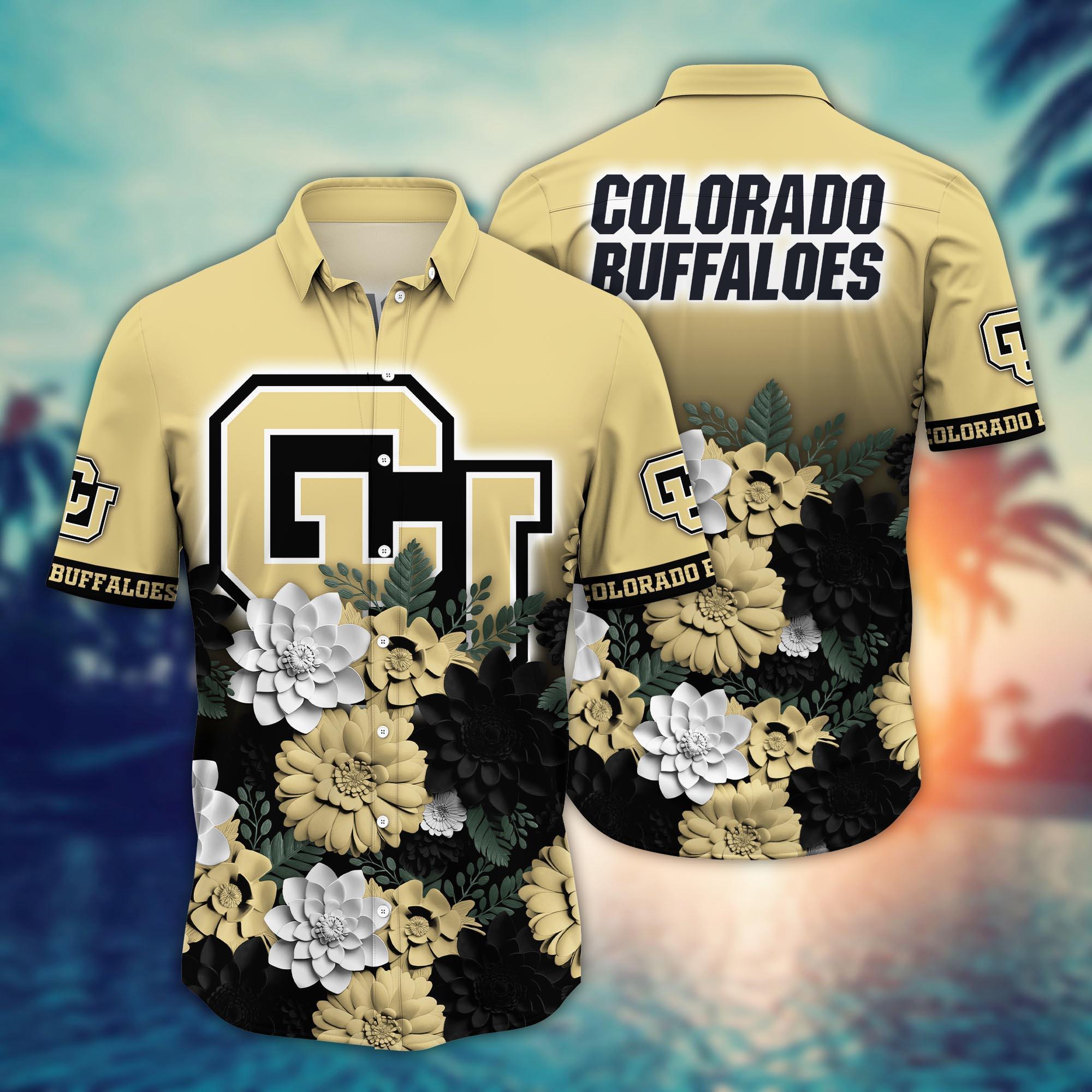 Colorado Buffaloes NCAA Flower Hawaii Shirt For Fans Ver 26