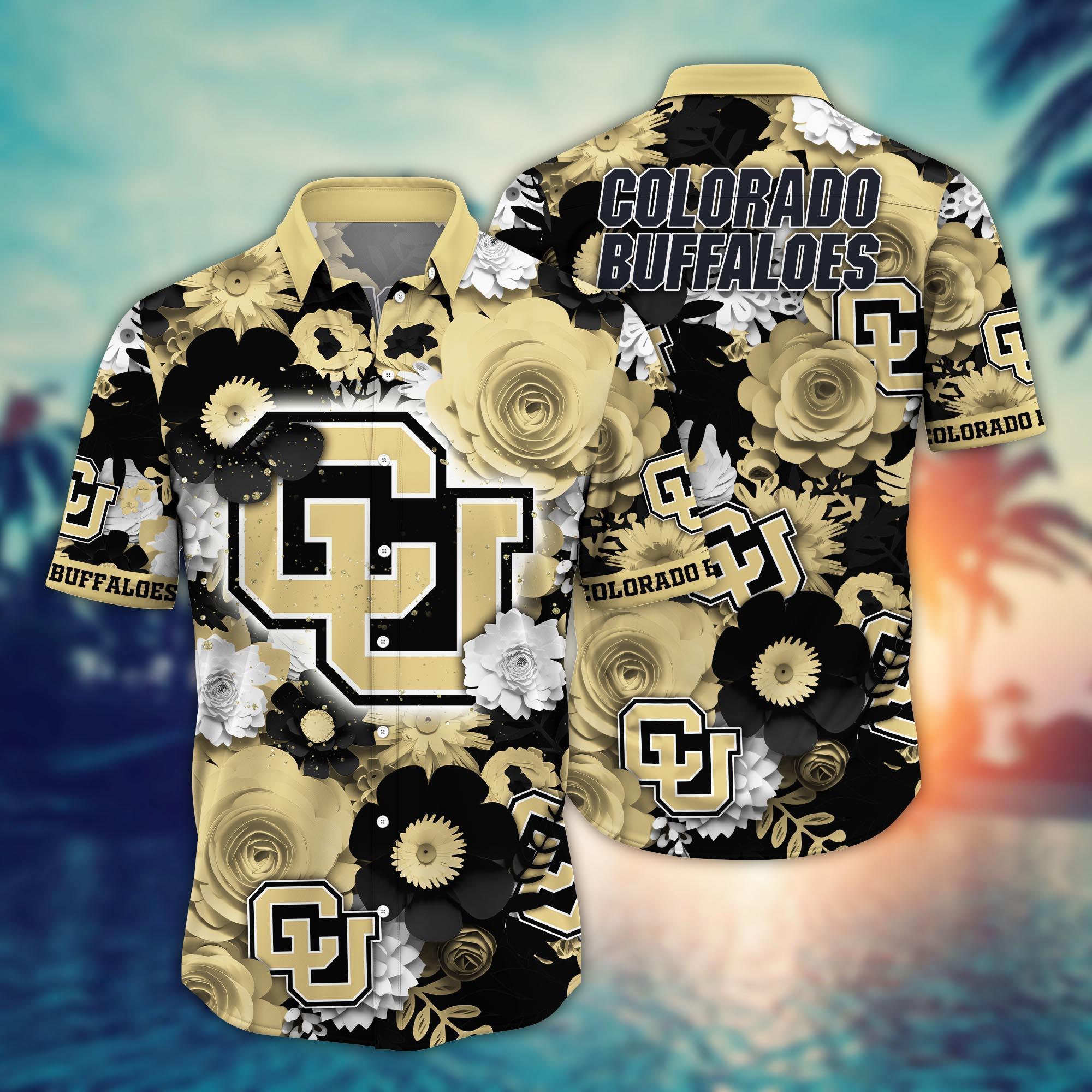 Colorado Buffaloes NCAA Flower Hawaii Shirt For Fans Ver 35