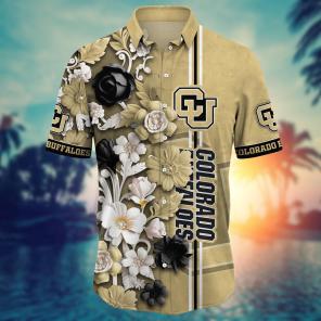 Colorado Buffaloes NCAA Flower Hawaii Shirt For Fans Ver 37