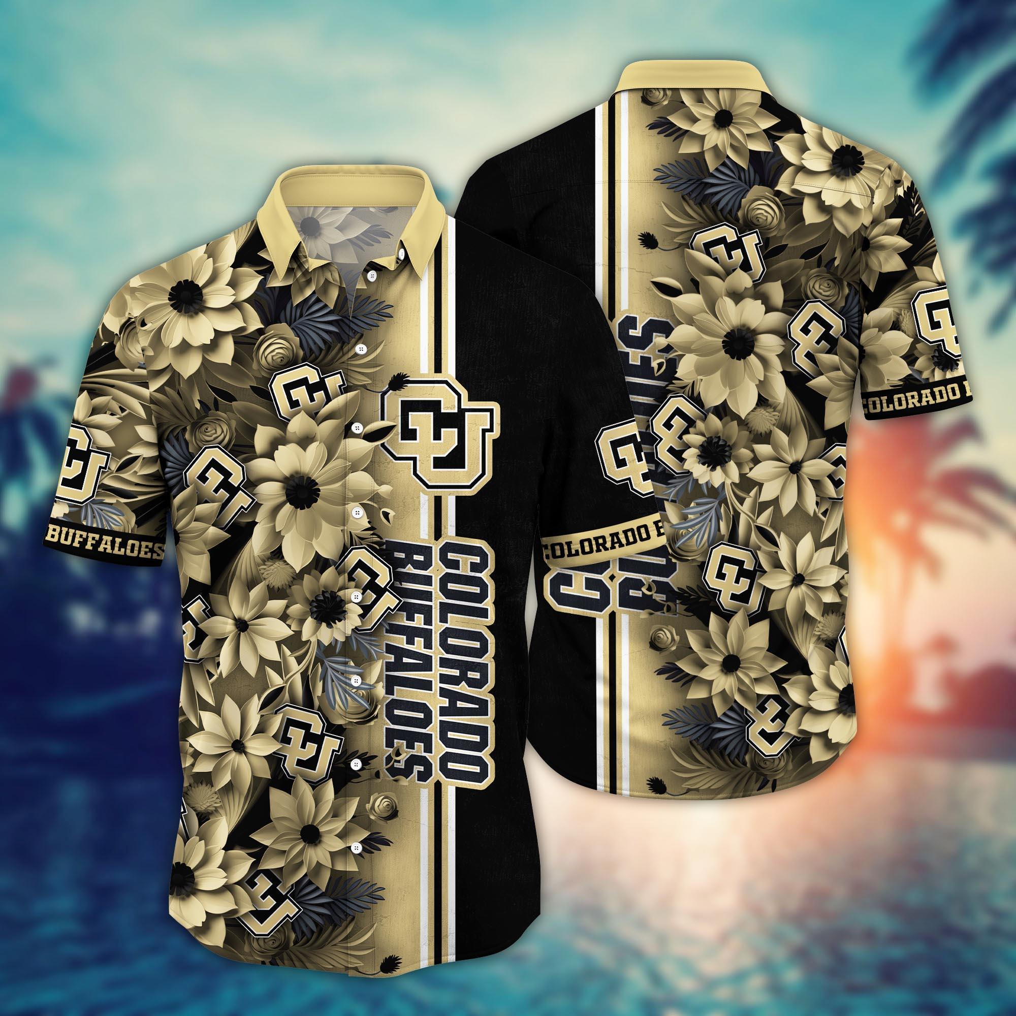 Colorado Buffaloes NCAA Flower Hawaii Shirt For Fans Ver 4