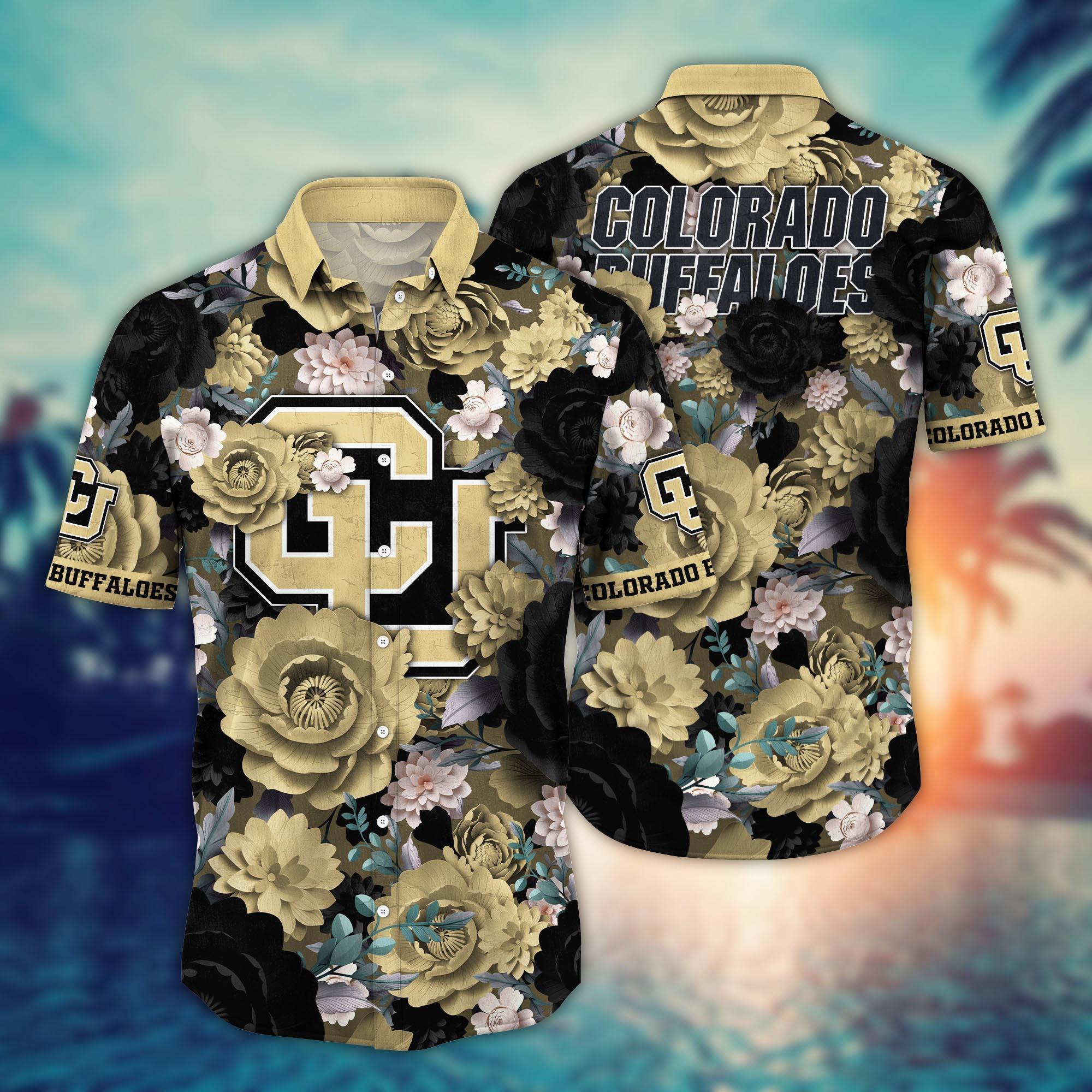 Colorado Buffaloes NCAA Flower Hawaii Shirt For Fans Ver 6