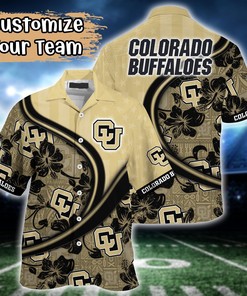 Colorado Buffaloes NCAA US Flag Flower Hawaii Shirt For Fans