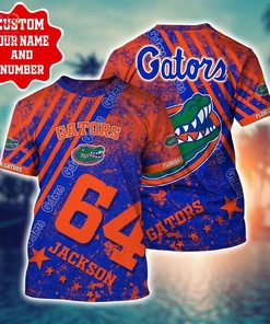 Colosseum Blue Florida Gators Hawaiian Shirt - Medium Size For Fans