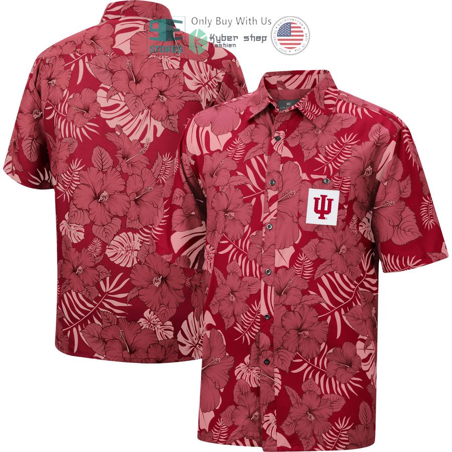 Colosseum The Dude Camp Crimson Hawaii Shirt - Ideal For Sports Fans