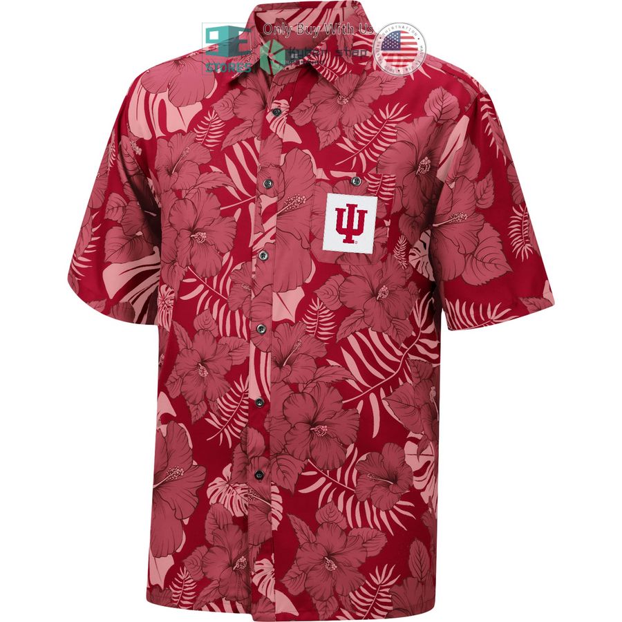 Colosseum The Dude Camp Crimson Hawaii Shirt - Ideal For Sports Fans