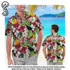 Columbia PFG Arkansas Razorbacks Super Slack Tide Hawaiian Golf Shirt - Size M NEW