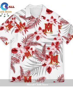 Commemorate Summer with Maryland Terrapins Hawaiian Shirt for Fans