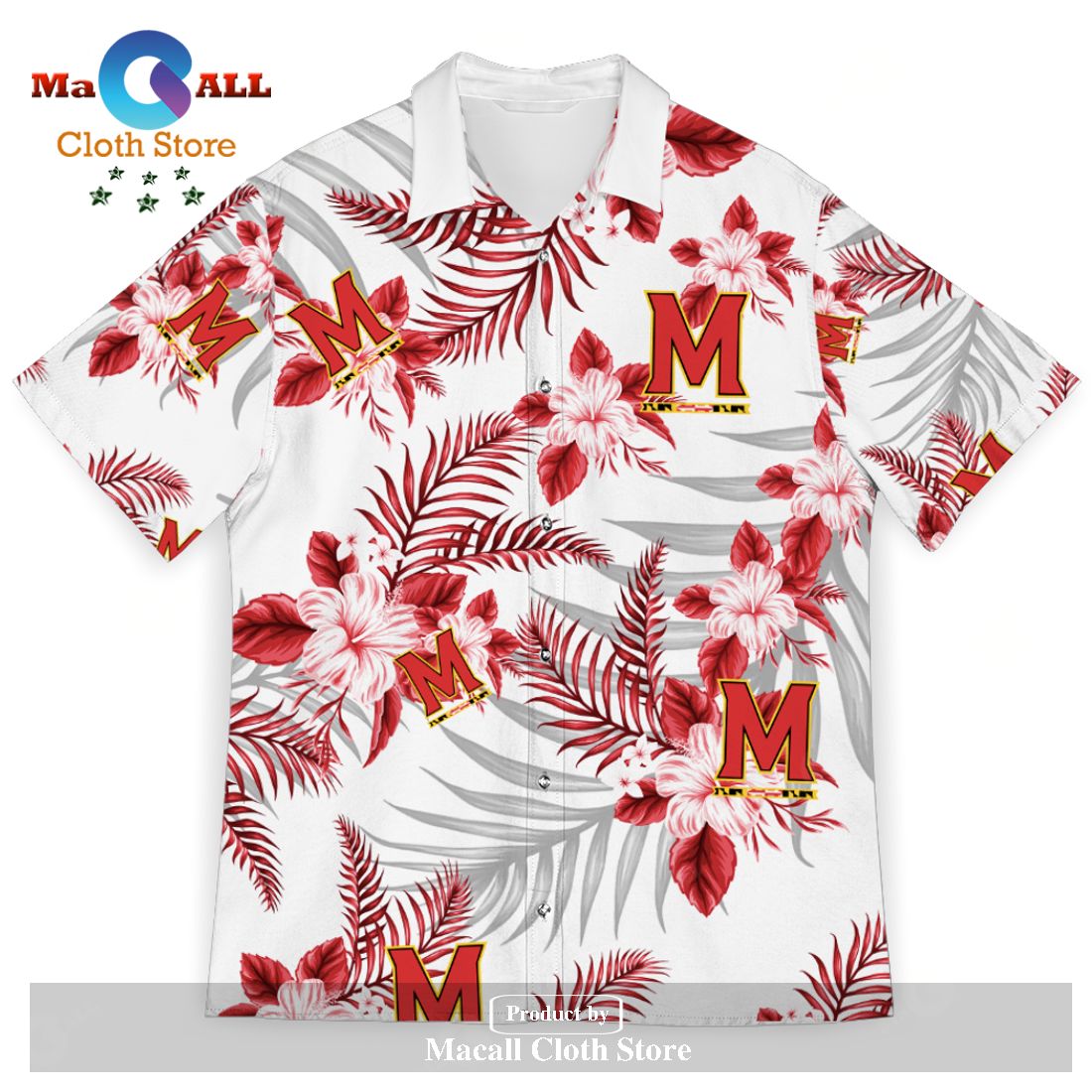 Commemorate Summer with Maryland Terrapins Hawaiian Shirt for Fans