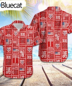 Commemorate Summer with North Carolina State Wolfpack Hawaiian Shirt