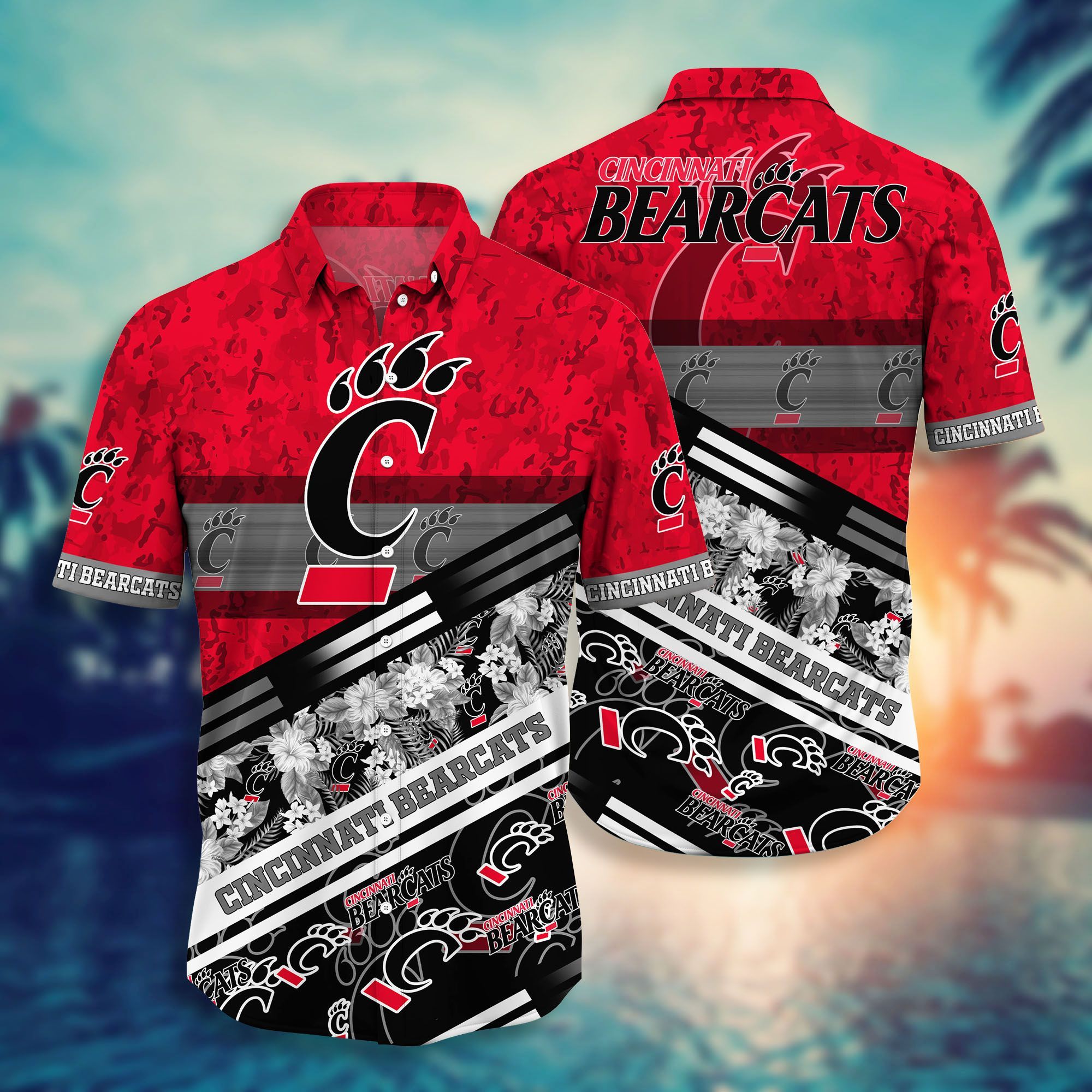 Cool Cincinnati Bearcats Hawaii Shirt NCAA for Beach Lovers