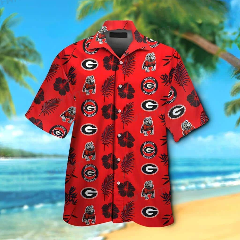 Cool Georgia Bulldogs UGA Hawaiian Shirt - Perfect Gift