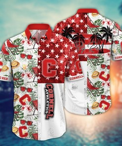 Cornell Big Red NCAA Flower Hawaii Shirt For Fans Ver 10