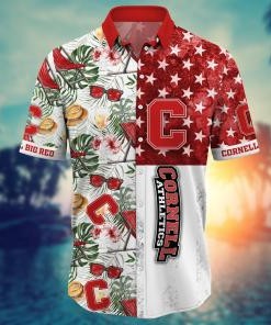 Cornell Big Red NCAA Flower Hawaii Shirt For Fans Ver 10