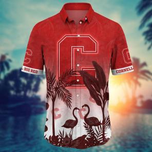 Cornell Big Red NCAA Flower Hawaii Shirt For Fans Ver 11
