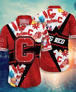 Cornell Big Red NCAA Flower Hawaii Shirt For Fans Ver 13
