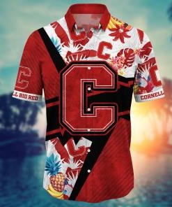 Cornell Big Red NCAA Flower Hawaii Shirt For Fans Ver 13