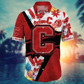 Cornell Big Red NCAA Flower Hawaii Shirt For Fans Ver 13