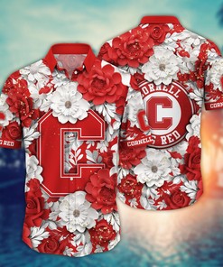 Cornell Big Red NCAA Flower Hawaii Shirt For Fans Ver 14