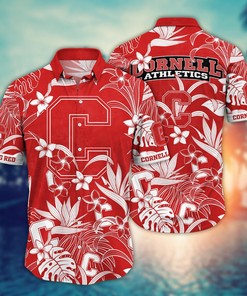 Cornell Big Red NCAA Flower Hawaii Shirt For Fans Ver 16