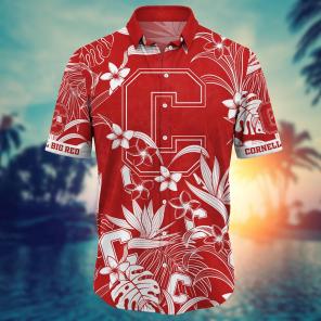Cornell Big Red NCAA Flower Hawaii Shirt For Fans Ver 16