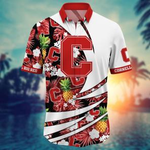 Cornell Big Red NCAA Flower Hawaii Shirt For Fans Ver 17