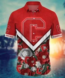 Cornell Big Red NCAA Flower Hawaii Shirt For Fans Ver 18